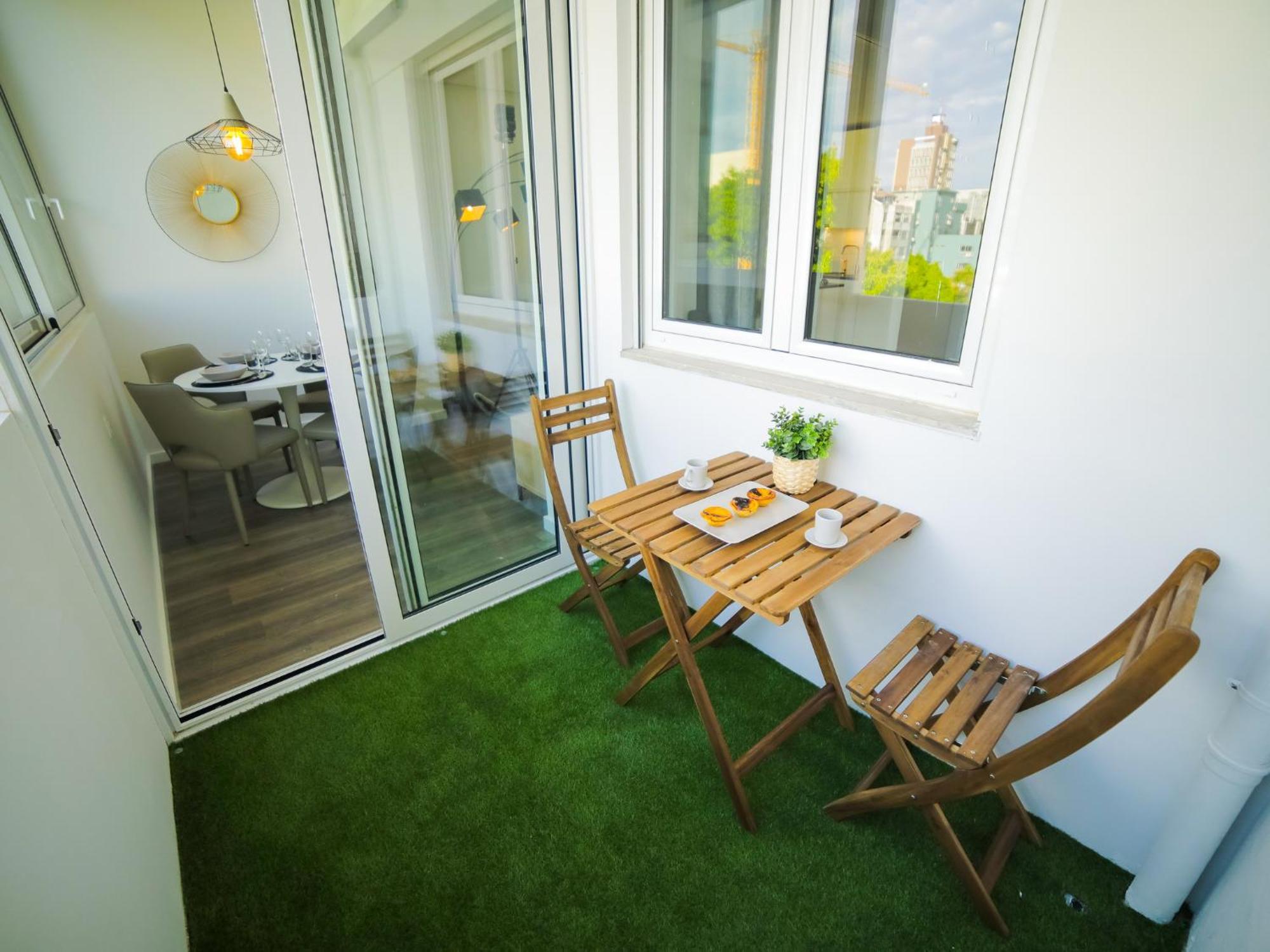 Angel Flats Apartment Porto Luaran gambar