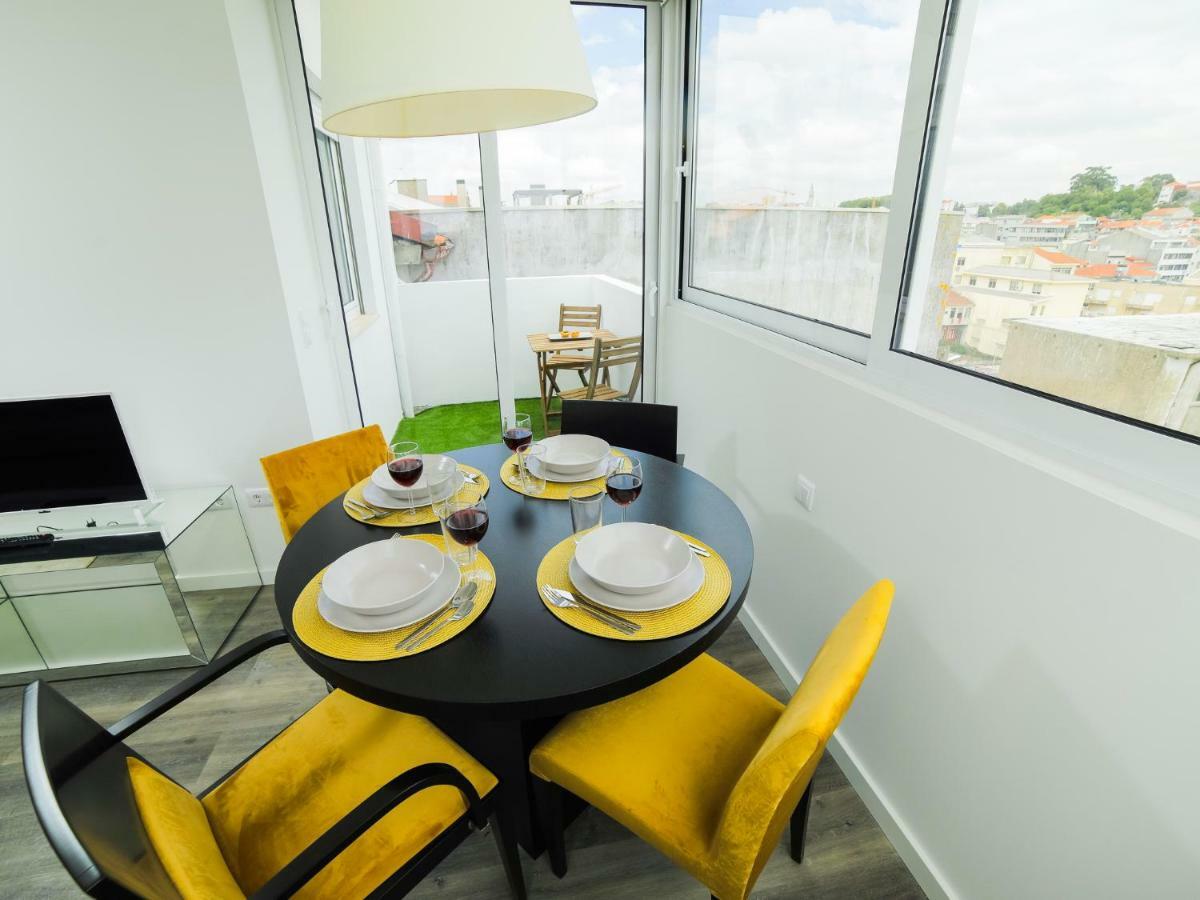 Angel Flats Apartment Porto Luaran gambar